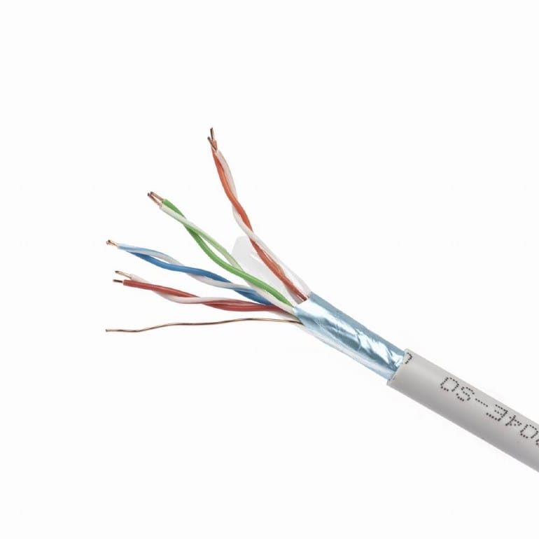 Кабель FTP Cablexpert FPC-5004E-SO (5e, медный, одножильный, экранированный) (305m)