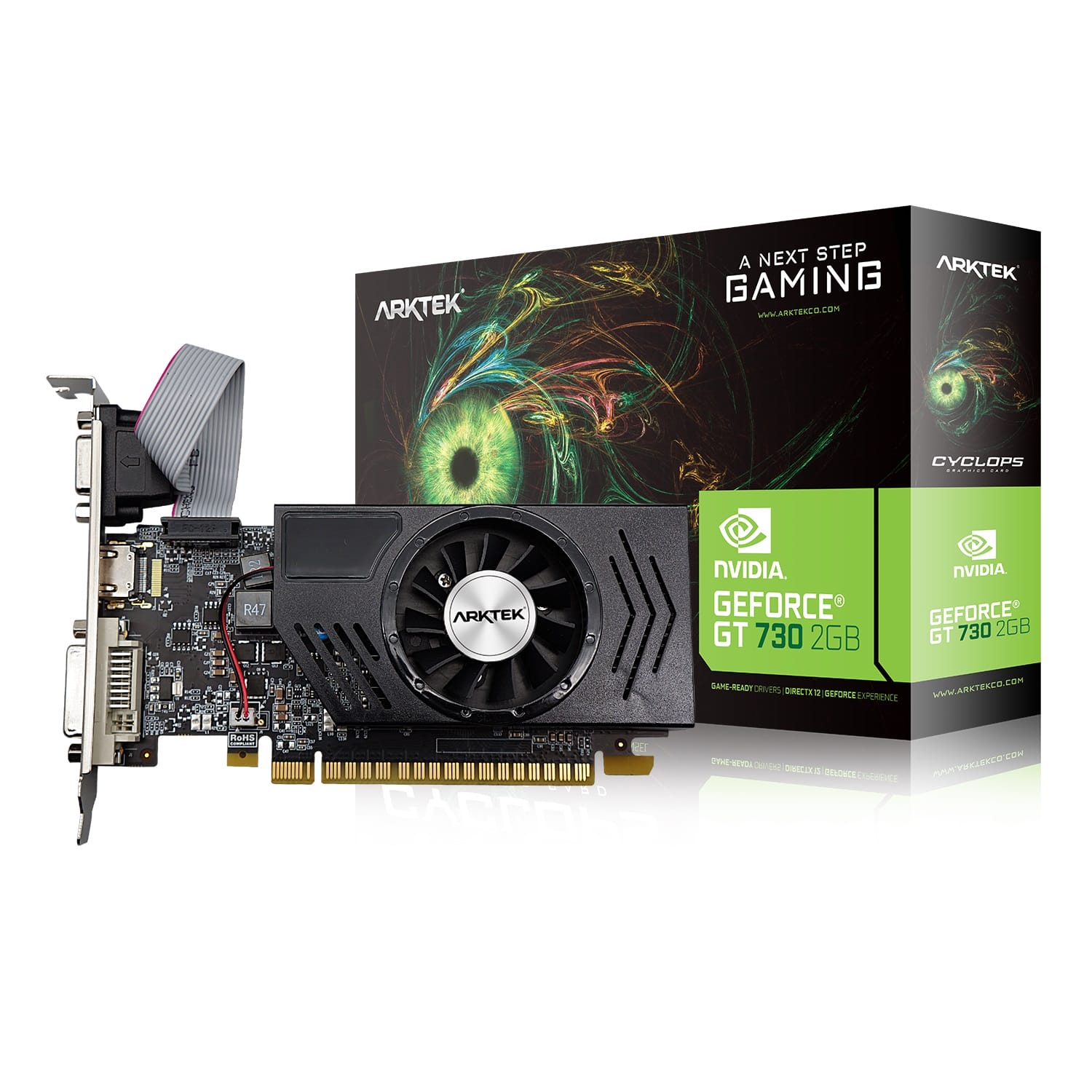 Видеокарта ARKTEK AKN730D3S2GL1