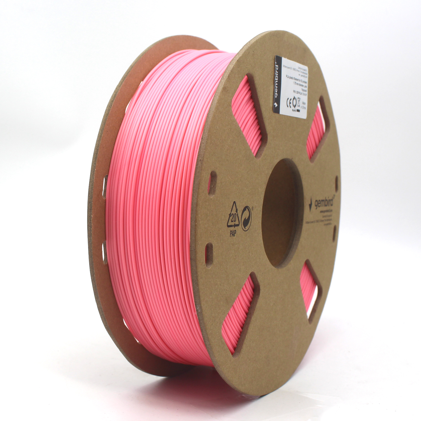 Филамент Gembird 3DP-PLA1.75-01-P