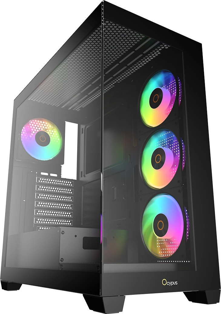Корпус Ocypus Gamma C72 BK ARGB (Gamma-C72-BKD400XX-GL)