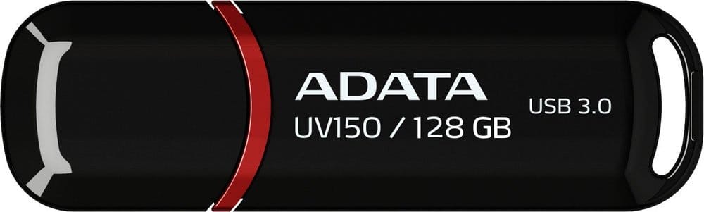 Usb flash disk 128Gb A-Data DashDrive UV150 (AUV150-128G-RBK)