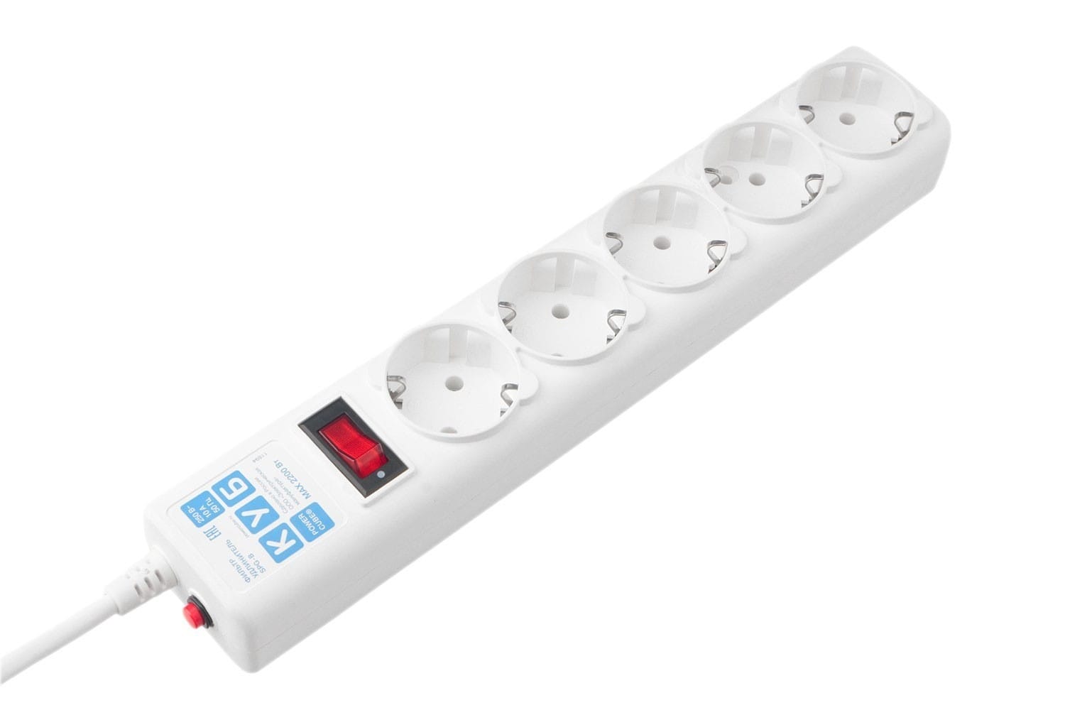 Сетевой фильтр Power Cube SPG-B-10-WHITE
