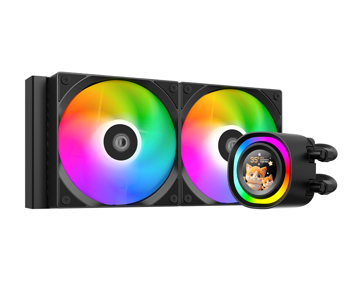 Система водяного охлаждения ID-Cooling FX240 LCD