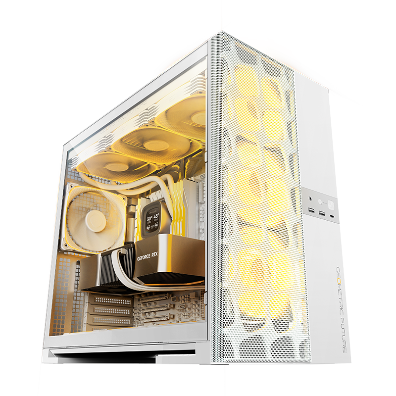 Корпус Geometric Future Model 5 Vent (белый) (1AM5VTWT00100)