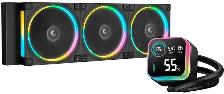 Система водяного охлаждения DeepCool LQ360 Ultra ARGB (R-LQ360-BKASMC-G-1)