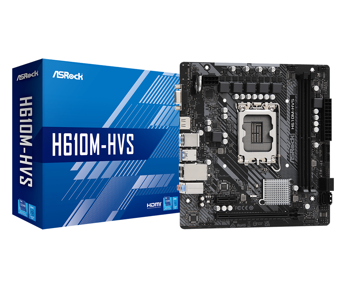 Материнская плата AsRock H610M-HVS
