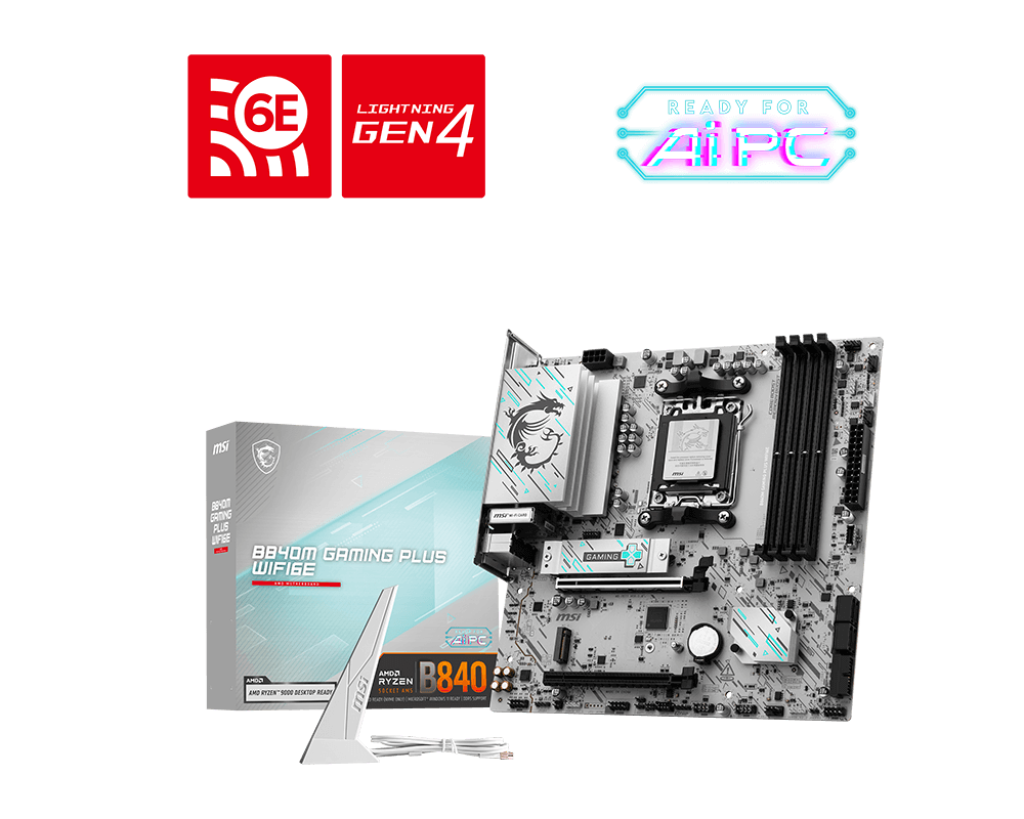Материнская плата MSI B840M GAMING PLUS WIFI6E