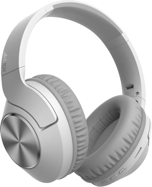Наушники A4Tech BH300 GRAYISH WHITE