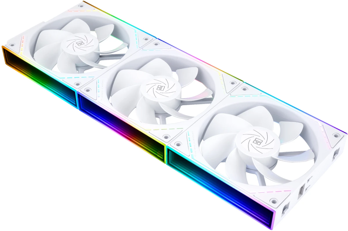 Набор вентиляторов Thermalright TL-M12QRW X3 (белый)
