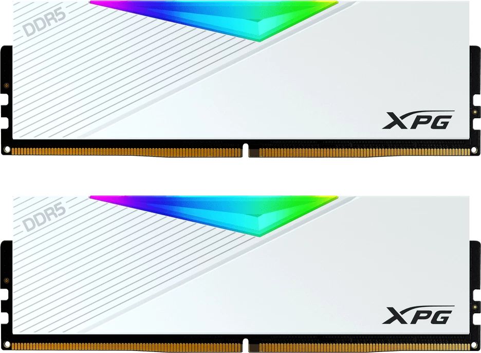 Модуль памяти 32Gb (2*16Gb) A-DATA XPG Lancer RGB (AX5U6800C3416G-DCLARWH)