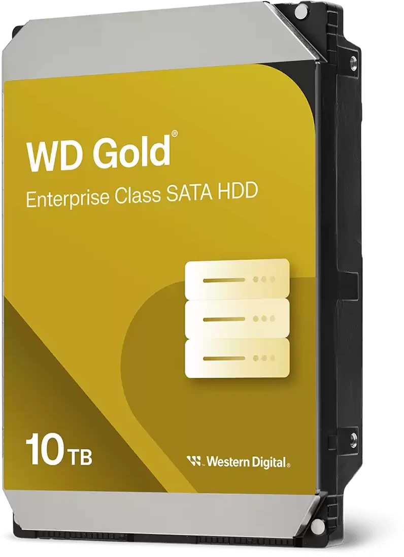 Жесткий диск 10Tb Western Digital Gold (WD103KRYZ)