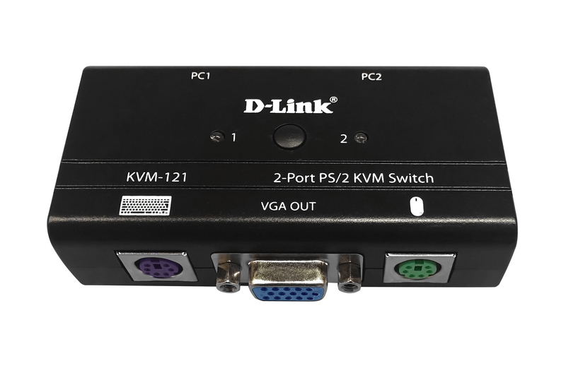 KVM переключатель D-Link KVM-121/B1A