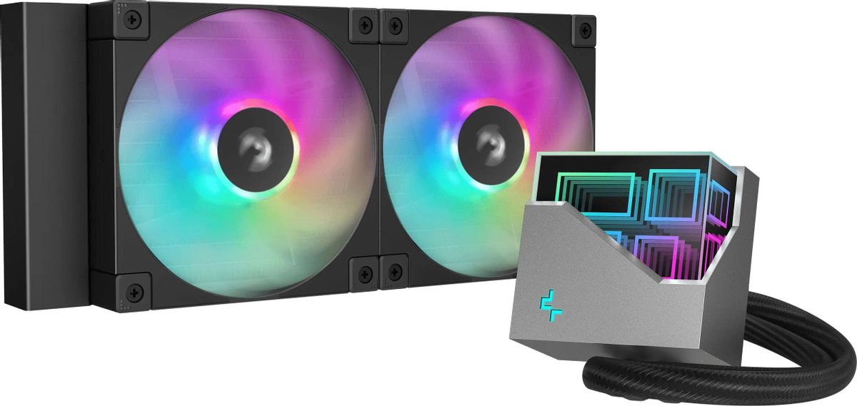 Система водяного охлаждения DeepCool LT240 ARGB (R-LT240-BKAMNC-G-1)