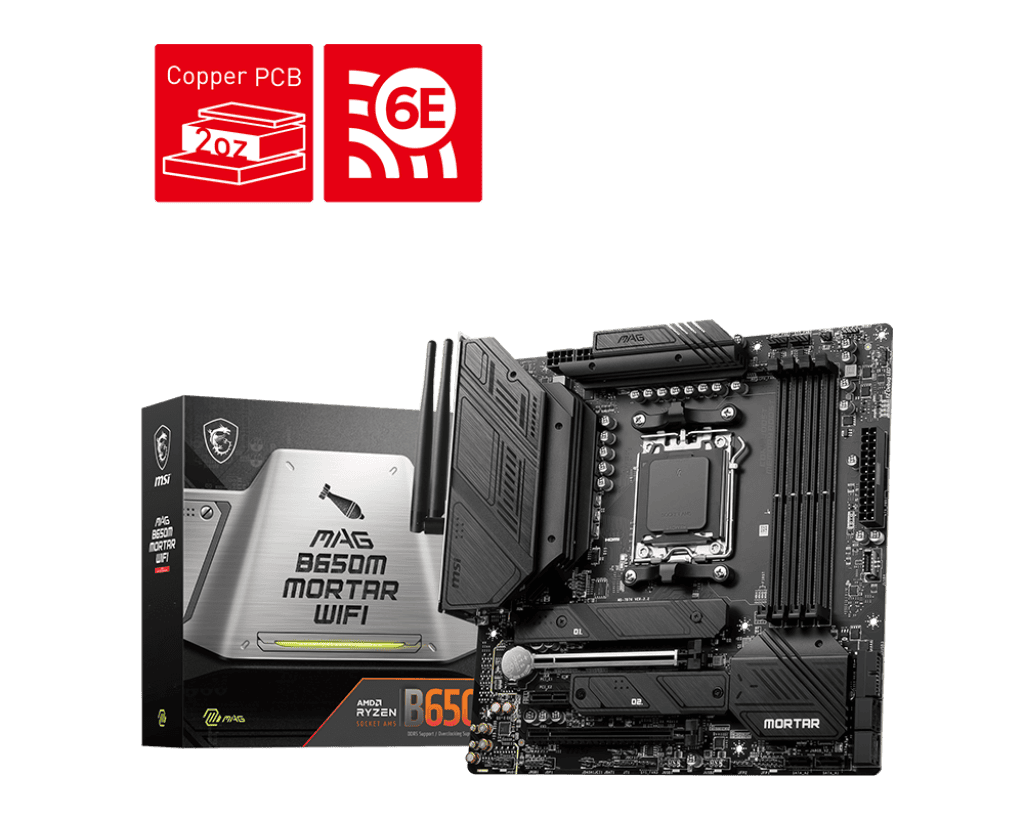 Материнская плата MSI MAG B650M Mortar WiFi