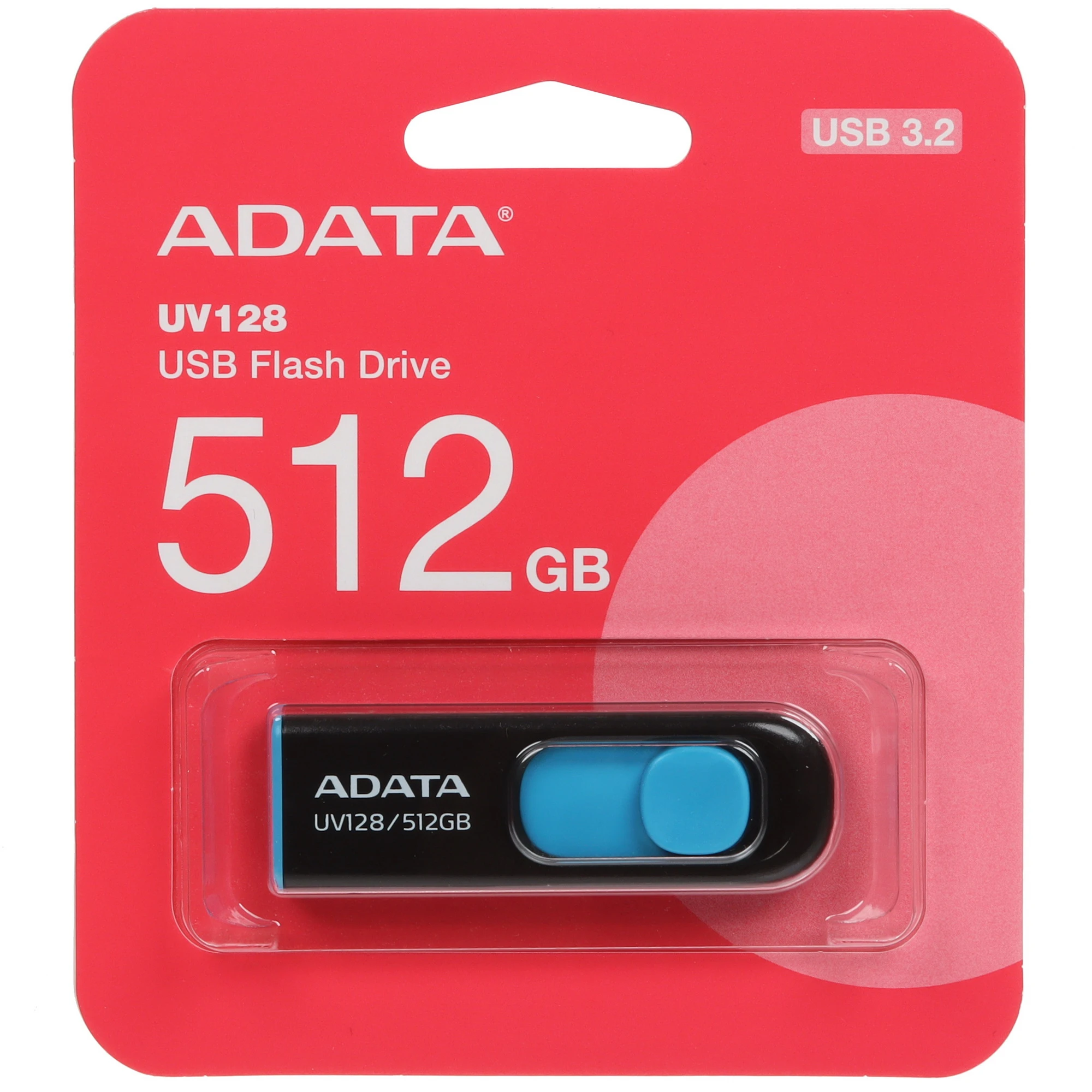 Usb flash disk 512Gb ADATA UV128 (AUV128-512G-RBE)
