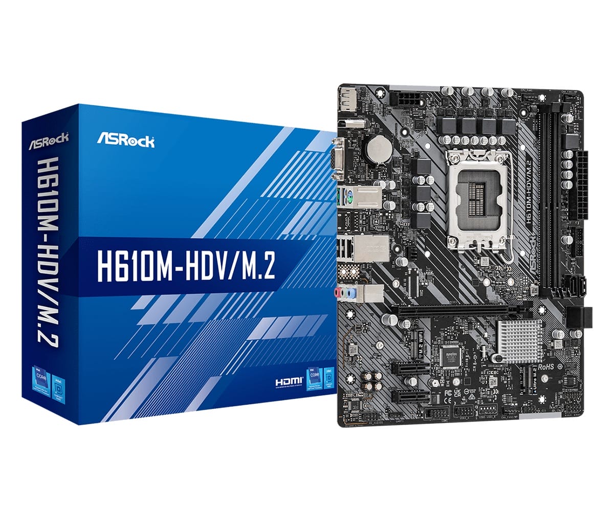 Материнская плата ASRock H610M-HDV/M.2