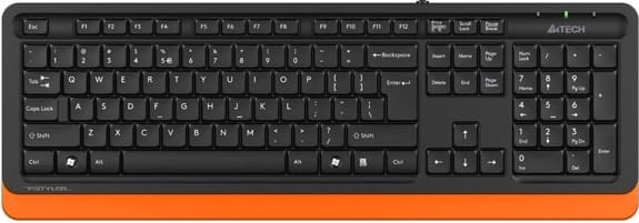 Клавиатура A4Tech Fstyler FK10 black/orange
