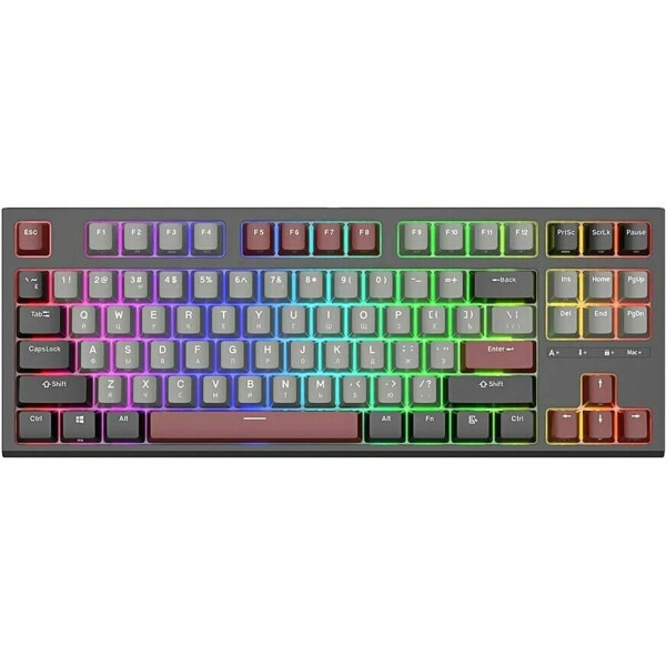 Клавиатура Royal Kludge RK-R87 RGB (Black/Grey/Red, RK Blue)
