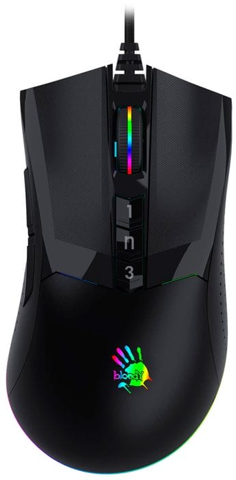 Мышь A4Tech Bloody W90 Max Black