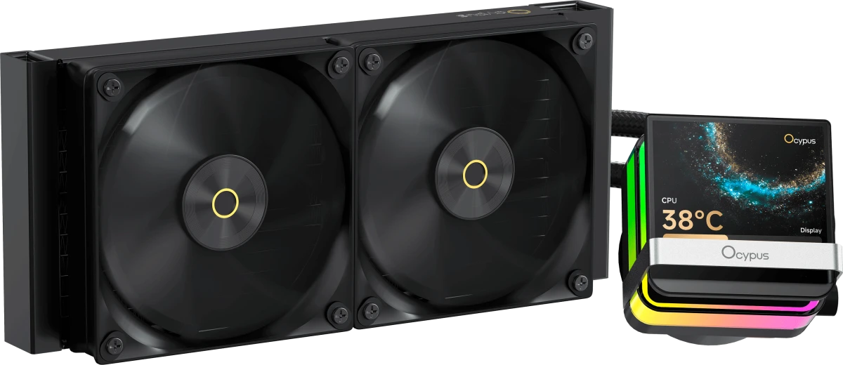 Система водяного охлаждения Ocypus Sigma L24 PRO BK (Sigma-L24-BK2ANWL00P-GL)