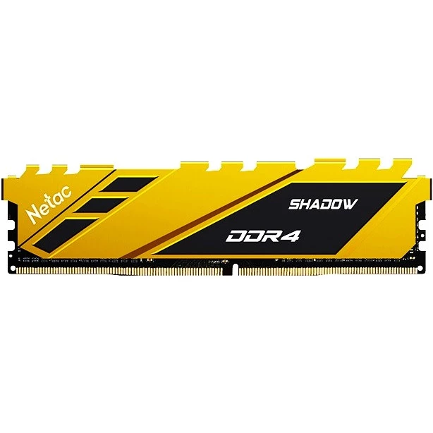 Модуль памяти 16Gb Netac Shadow Yellow (NTSDD4P26SP-16Y)