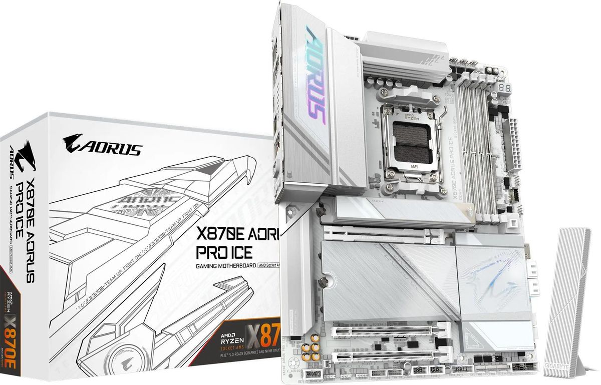 Материнская плата Gigabyte X870E AORUS PRO ICE