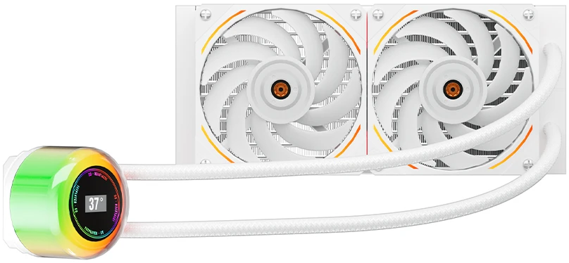 Система водяного охлаждения 1stPlayer CC 240 (белый) (CC-240-WH)