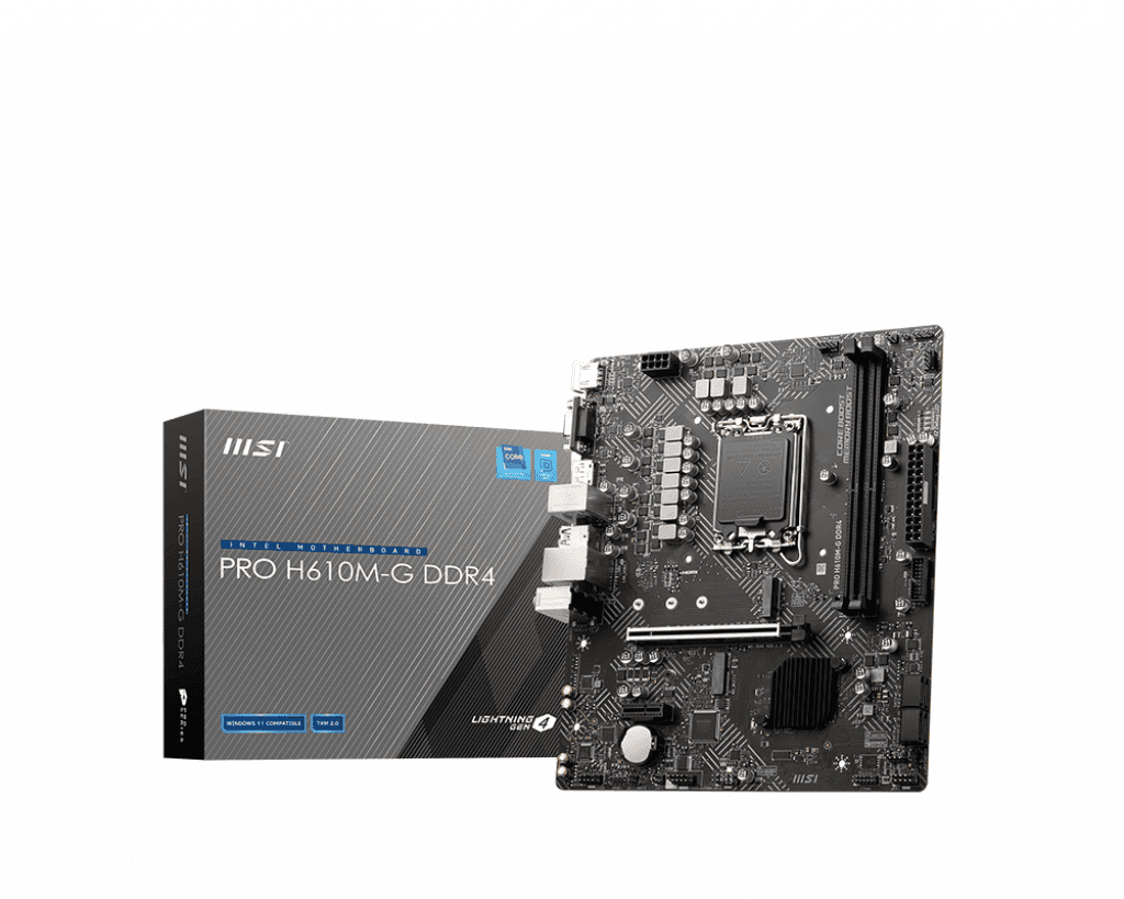 Материнская плата MSI Pro H610M-G DDR4