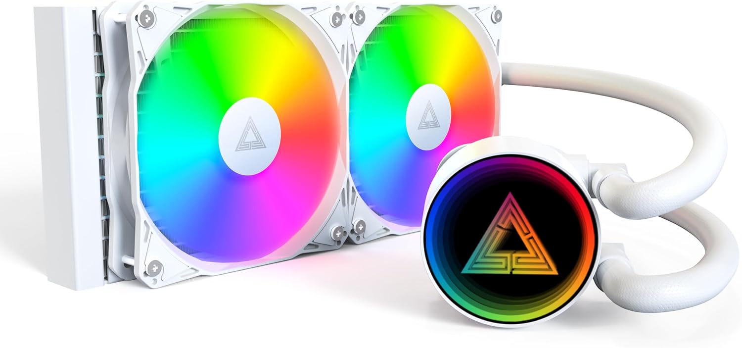 Система водяного охлаждения Montech LightFlow ARGB 240 (белый)