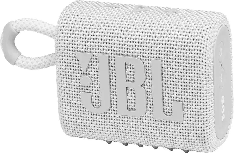 Колонки JBL Go 3 WHITE (JBLGO3WHT)