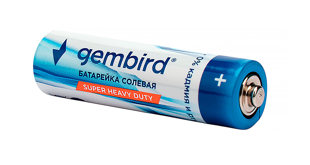 Батарейки Gembird GB-R6P-24B AA, 1.5В, 24шт