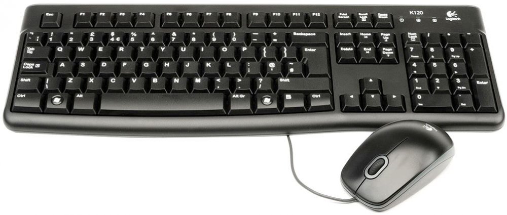 Клавиатура+мышь Logitech MK120 (920-002589)