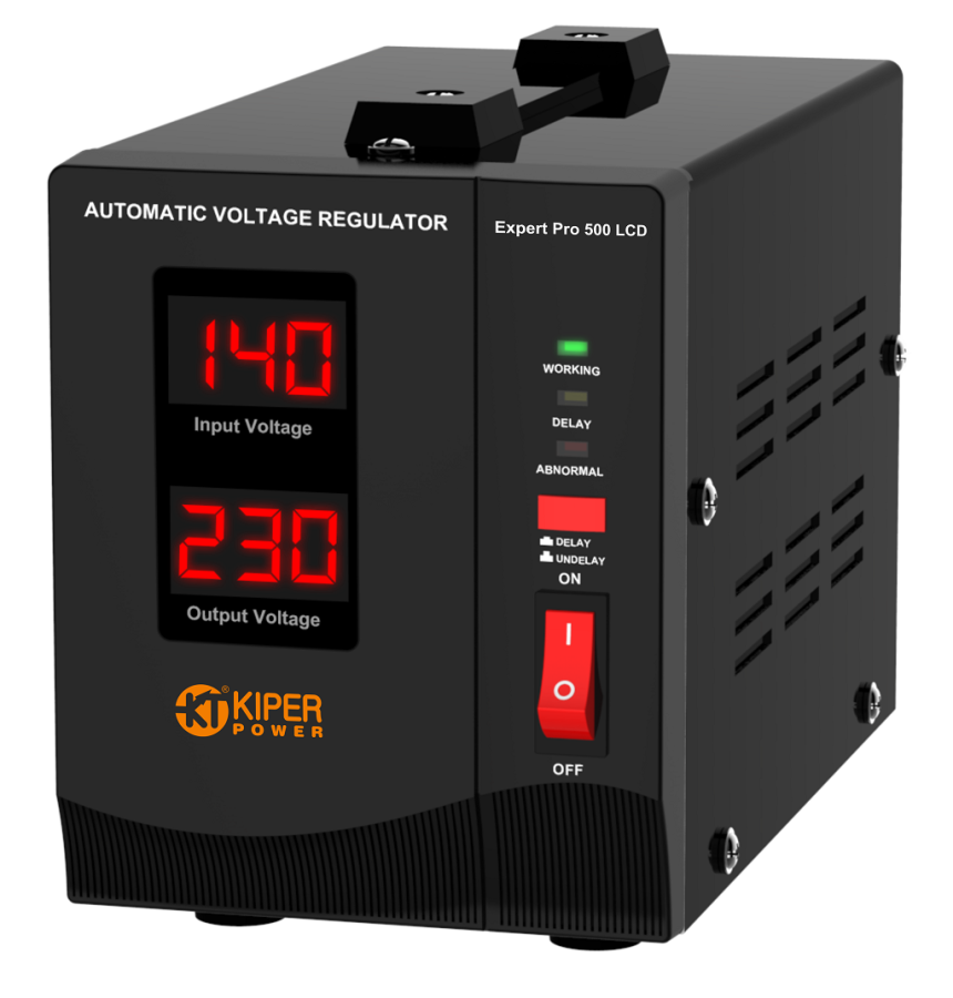 Стабилизатор напряжения 500VA Kiper Power Expert Pro 500 LCD