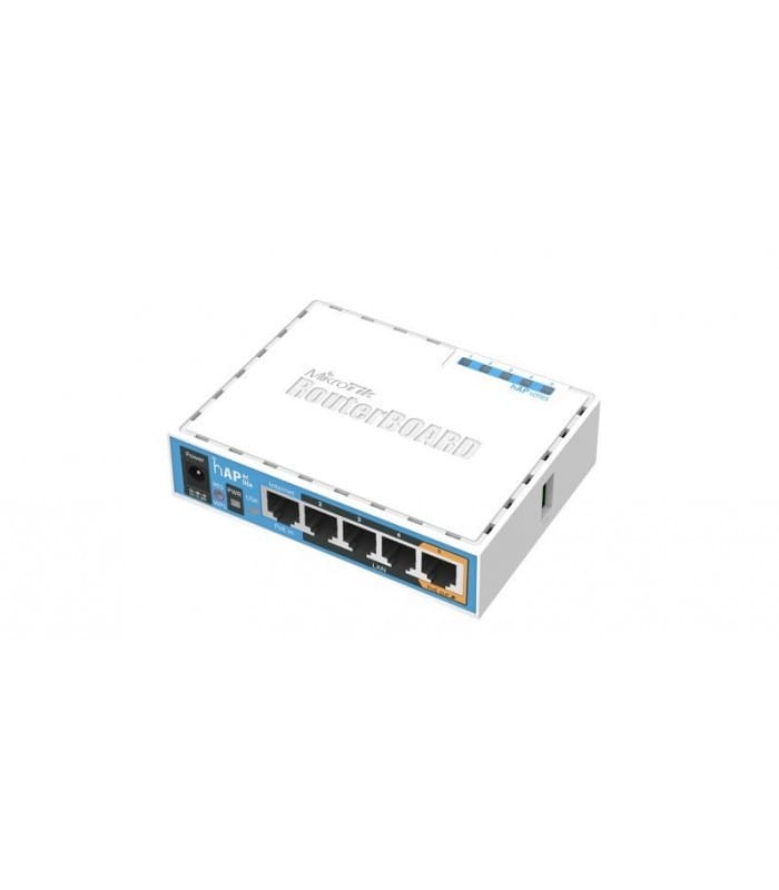 Маршрутизатор Mikrotik hAP ac lite RB952Ui-5ac2nD (300Mbit/s, 4xLAN, USB)