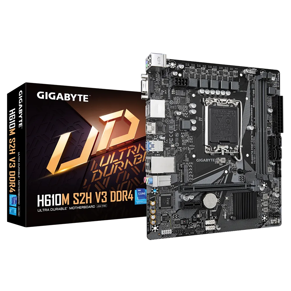 Материнская плата Gigabyte H610M S2H V3 DDR4