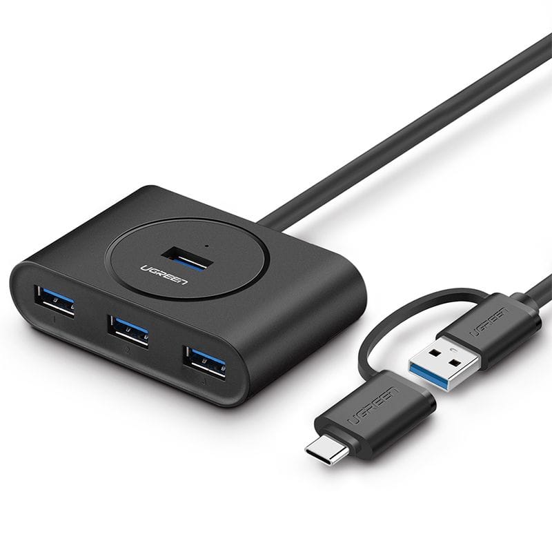 Разветвитель USB UGREEN CR113 (40850)