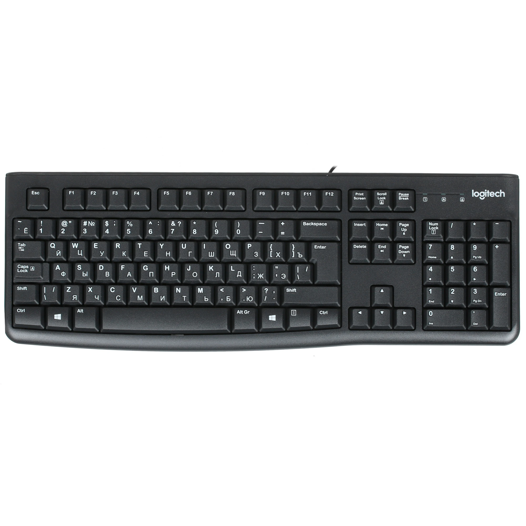 Клавиатура Logitech K120 (920-002506) black