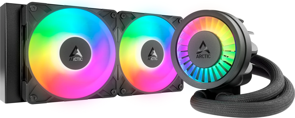 Система водяного охлаждения охлаждения Arctic Liquid Freezer III Pro 240 A-RGB Black (ACFRE00182A)