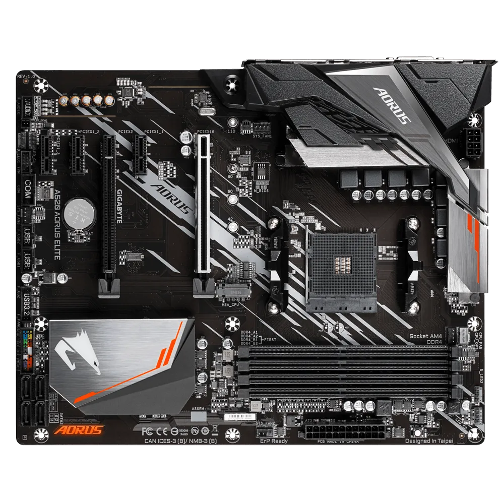 Материнская плата Gigabyte A520 AORUS ELITE