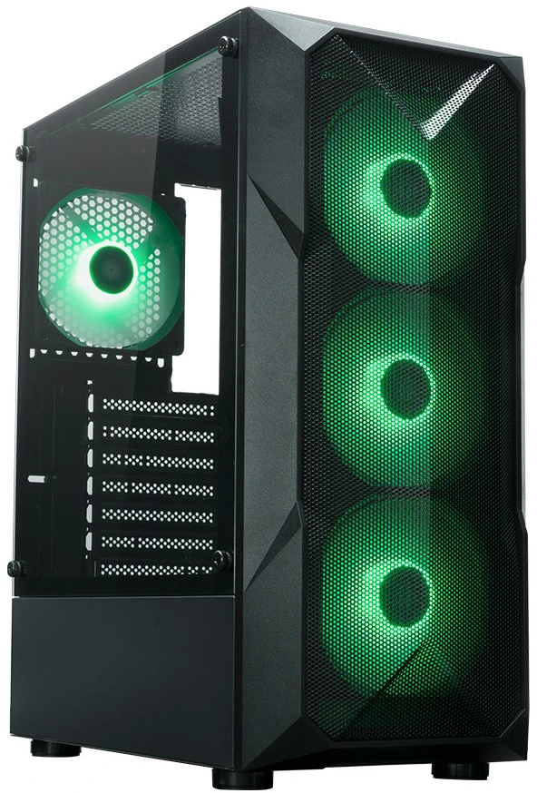 Корпус XASTRA A304 4ARGB-C6 (черный) (A304-4FC12A-C6)