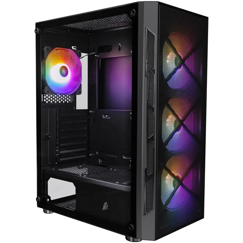 Корпус 1stPlayer Firebase XP (черный) (XP-BK-4F1)