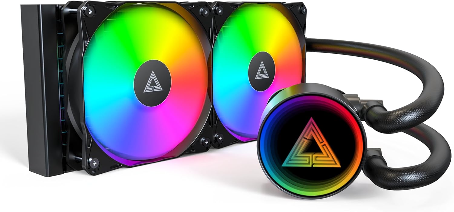 Система водяного охлаждения Montech LightFlow ARGB 240 (черный)