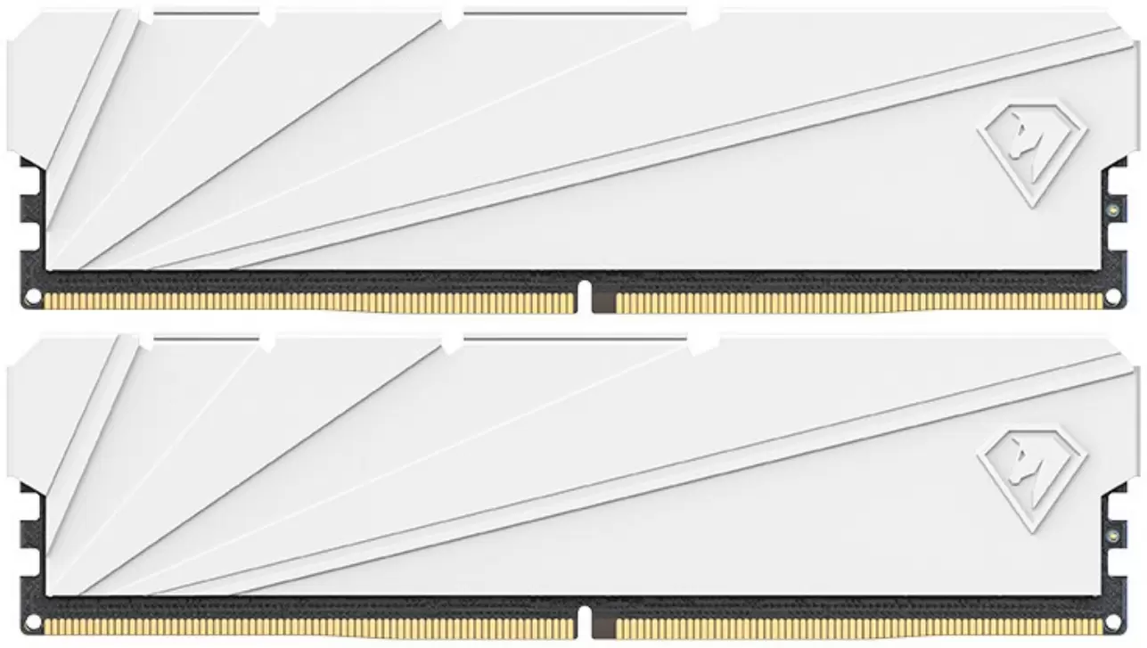 Модуль памяти 32Gb (2*16Gb) Netac Shadow S White (NTSSD4P32DP-32W)