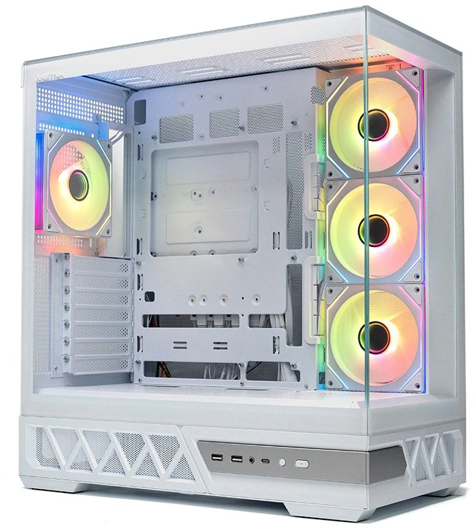 Корпус XASTRA Q700 4ARGB-C10-UC (белый) (Q700-4FM12A-C10-UC-WH)