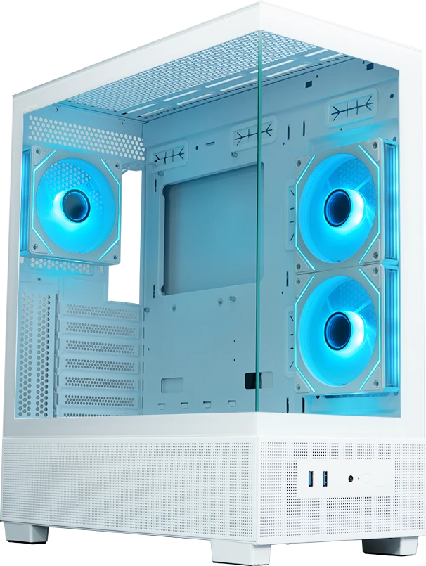 Корпус XASTRA Q500 3ARGB-C10 (белый) (Q500-3FM12A-C10-WH)