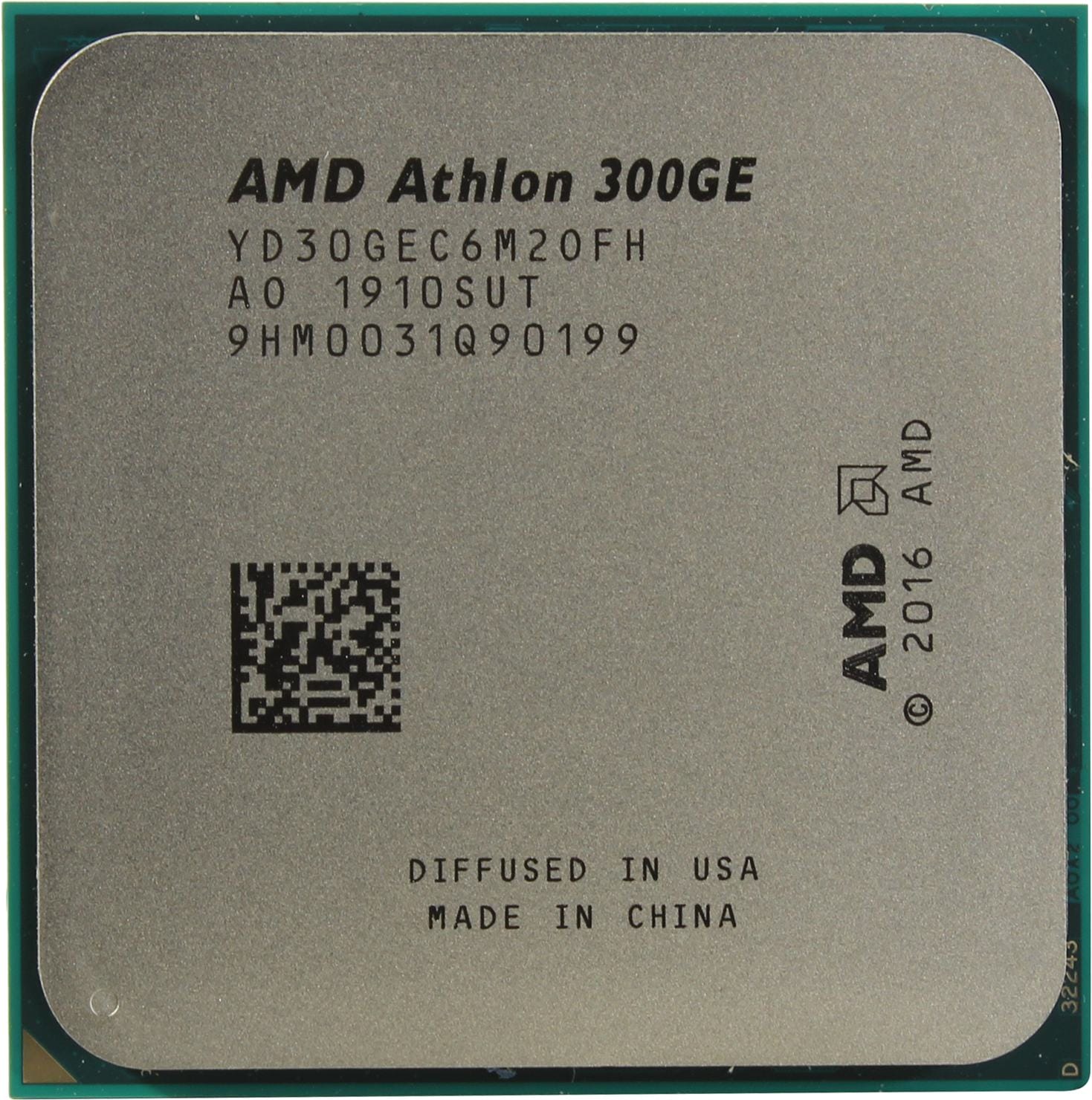Процессор AMD Athlon 300GE (YD30GEC6M2OFH)