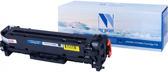 Картридж NV Print NV-CE410X/CC530A/718Bk