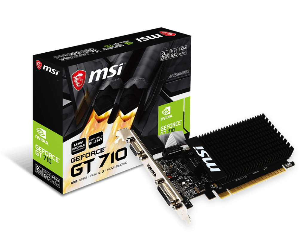 Видеокарта MSI GT710 (GT 710 2GD3H LP)
