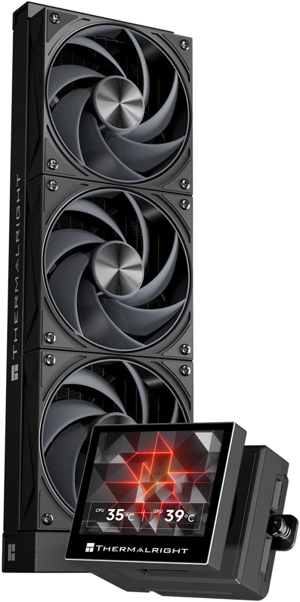 Система водяного охлаждения Thermalright Stream Vision 360 (черный) (S-VISION-360-BL)