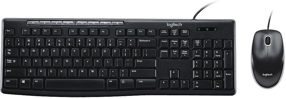 Клавиатура+мышь Logitech MK200 (920-002694)
